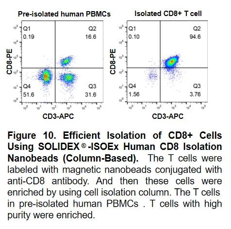 ISOEx Cell Isolation Kit & Nanobeads validation