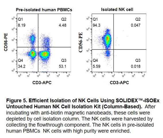 ISOEx Immunocytes Cell Isolation Immunomagnetic Beads validation