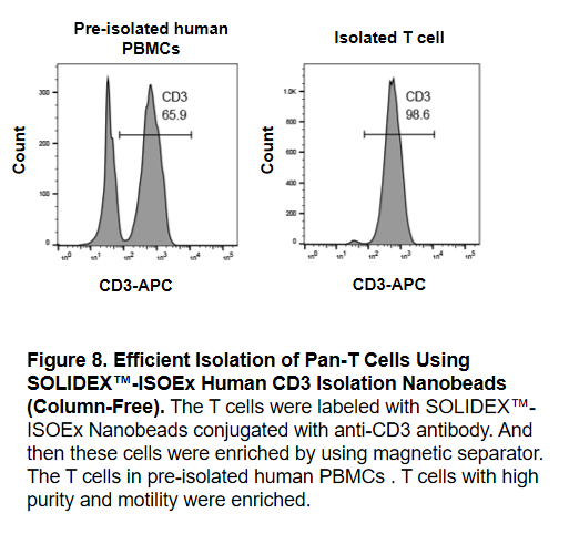 ISOEx Immunocytes Cell Isolation Immunomagnetic Beads validation